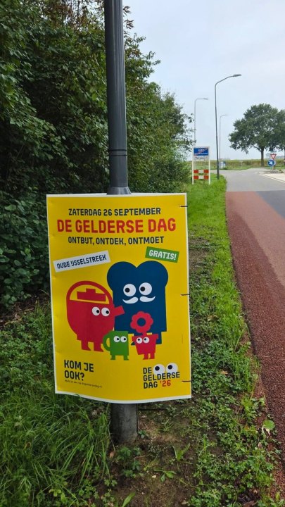 Heb jij ons al gespot? 👀 Vanaf vandaag kun je niet meer om De Gelderse Dag heen. In bijna elke...